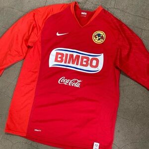 Nike Club America Soccer Kit Jersey (medium fits loose)